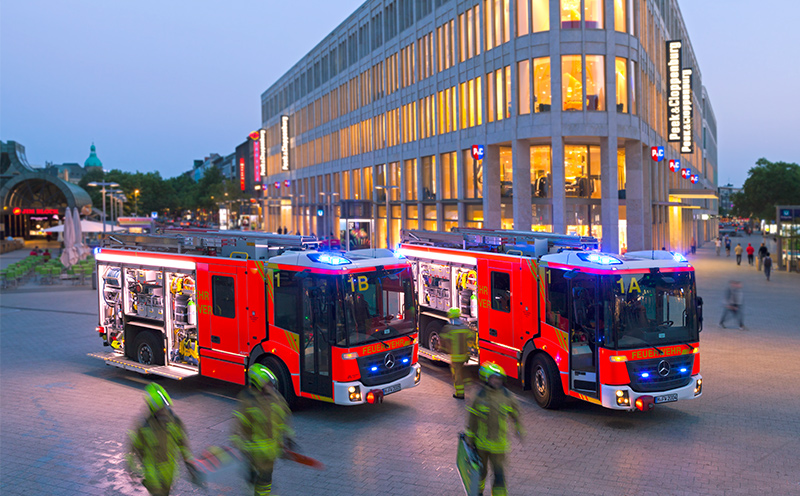 Kalendermotiv der Feuerwehr Hannover 2019